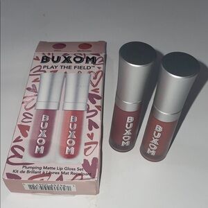 Buxom Play The Field Lip Gloss Set - Pink and Red